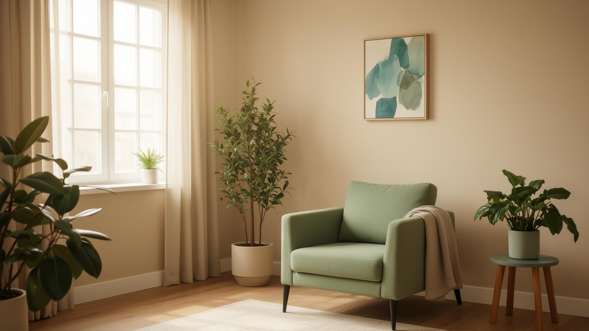 Calming therapy room at Change Your Mind Psychology in Altona Meadows